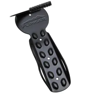 Wall bike rack for 1 bike wheel fixation foldable plastic hook P2R