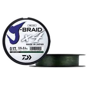 Trança Daiwa J-Braid 4B 10/100V 270 m