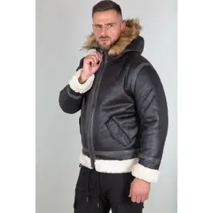 Hooded bomber Alpha Industries b3 fl image-0