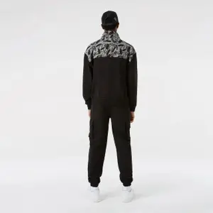 Felpa New Era Zip Up Noir Toison Haut image-2