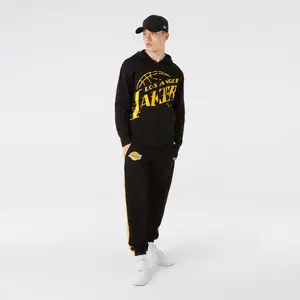 Sweatshirt med huva Los Angeles Lakers Logo image-1