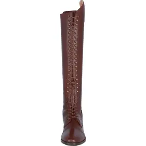 Bottes d'équitation longues en cuir femme HKM Elegant Lace image-6