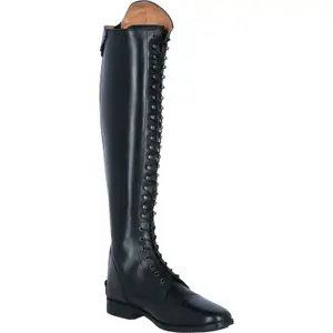 Bottes d'équitation longues en cuir femme HKM Elegant Lace image-1