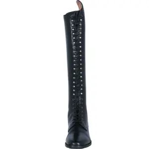 Bottes d'équitation longues en cuir femme HKM Elegant Lace image-6