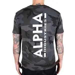 Koszulka Alpha Industries Backprint Camo image-1