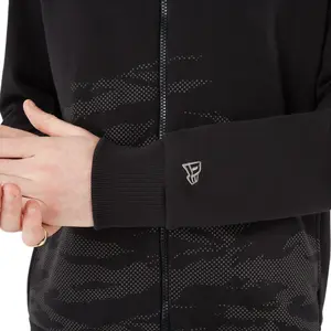 Sweatshirt com capuz e fecho de correr New Era Los Angeles Lakers image-3