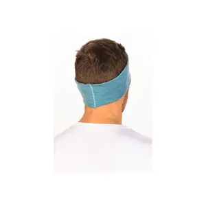 Women's wide merino wool headband Buff Solid image-4