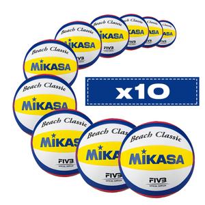 Confezione da 10 palloni Mikasa Beach BV552C