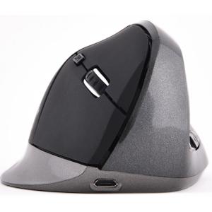 Souris ergonomique sans fil recharge USB Bluestork M-WL-ERGO-BK image-1