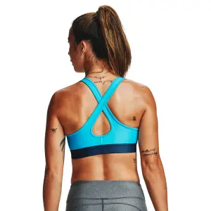 Brassiere donna Armour Mid Crossback Sportiva image-2