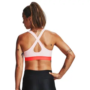 Sujetador mujer Armour Mid Crossback Sports image-5
