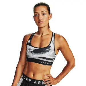 Reggiseno da donna Under Armour Mid Crossback Print Sports image-2