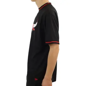 T-shirt a manica corta Chicago Bulls Mesh Logo image-3