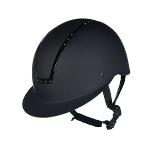 Riding helmet for women HKM Shield Diamond image-0