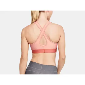 Sujetador de mujer Under Armour Mid Crossback Heathered image-3