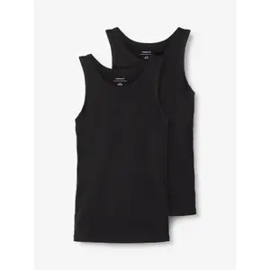 Set of 2 boy's tank tops Name it image-0