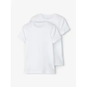 Set of 2 basic t-shirts for boys Name it image-1