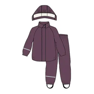 Girl's jumpsuit Name it Dry Rain Set image-0