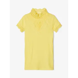 Girl's lace collar T-shirt Name it Fruni image-1