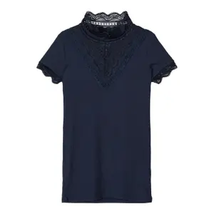 Girl's lace collar T-shirt Name it Fruni image-0
