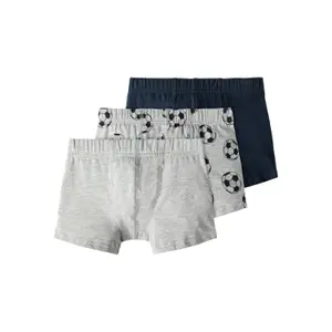 Set of 3 boys' boxers Name it Football Tights image-0