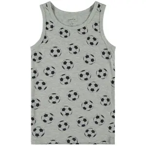 Set of 2 boy's tank tops Name it Football image-4