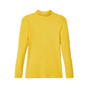 Girl's long-sleeved high neck T-shirt Name it Dalima image-0