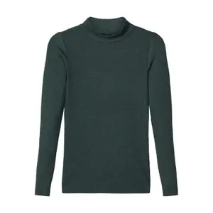 Girl's long-sleeved high neck T-shirt Name it Dalima image-0