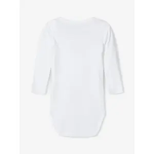 Set of 3 long sleeve baby bodysuits Name it image-2