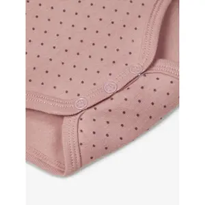 Set of 3 long sleeve baby bodysuits Name it image-4