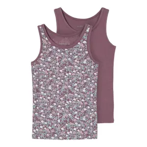 Set of 2 tank tops for girls Name it image-0