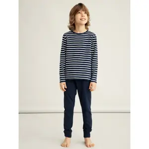 Boy's striped pyjamas Name it image-4