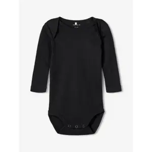 Set of 3 baby long sleeve bodysuits Name it image-6