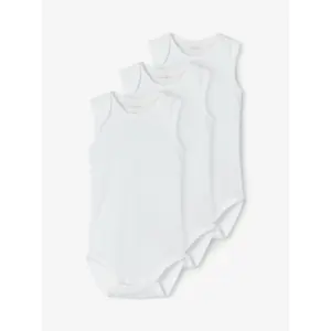 Set of 3 baby bodysuits Name it image-1