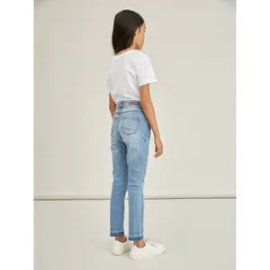 Skinny-Jeans mit hoher Taille für Mädchen Name it Sallitrillas image-3