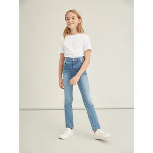 High waist skinny jeans for girls Name it Polly image-4