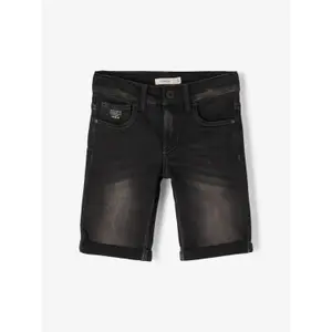 Boy's slim jean shorts Name it Sofusclass image-1