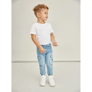Boy's baggy cargo jeans Name it Bob image-4
