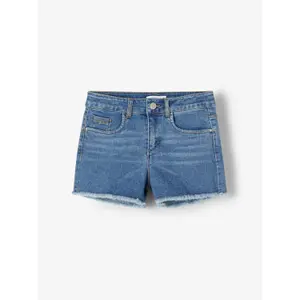 Girl's high-waisted denim shorts Name it Randi image-1