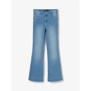 Girl's high-waisted bootcut jeans Name it Pilatejas image-1