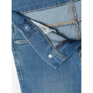 Girl's high-waisted bootcut jeans Name it Pilatejas image-4