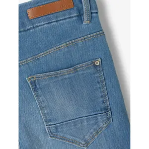 Girl's high-waisted bootcut jeans Name it Pilatejas image-5