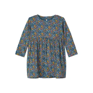 Baby long sleeve printed dress Name it image-0