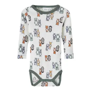 Baby long sleeve bodysuit Name it Wang Wool Needle XXI image-0