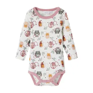 Pack of 3 baby bodysuits Name it image-0