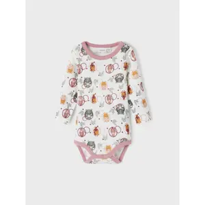 Pack of 3 baby bodysuits Name it image-3