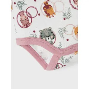 Pack of 3 baby bodysuits Name it image-4