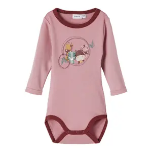 Baby long sleeve bodysuit Name it Willit Wool XXI image-0