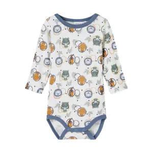 Baby long sleeve bodysuit Name it Willit Wool XXI image-0