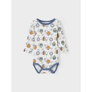 Baby long sleeve bodysuit Name it Willit Wool XXI image-2
